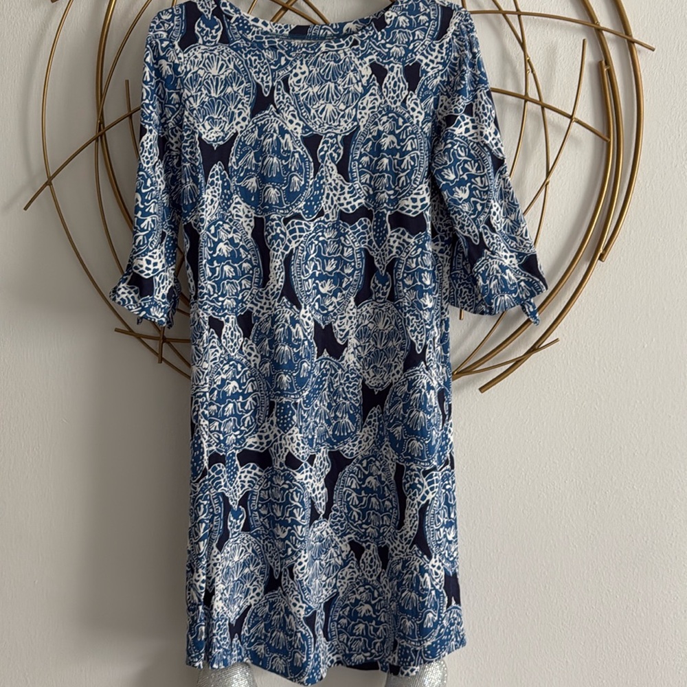 Like new Lilly Pulitzer turtle dress XXS